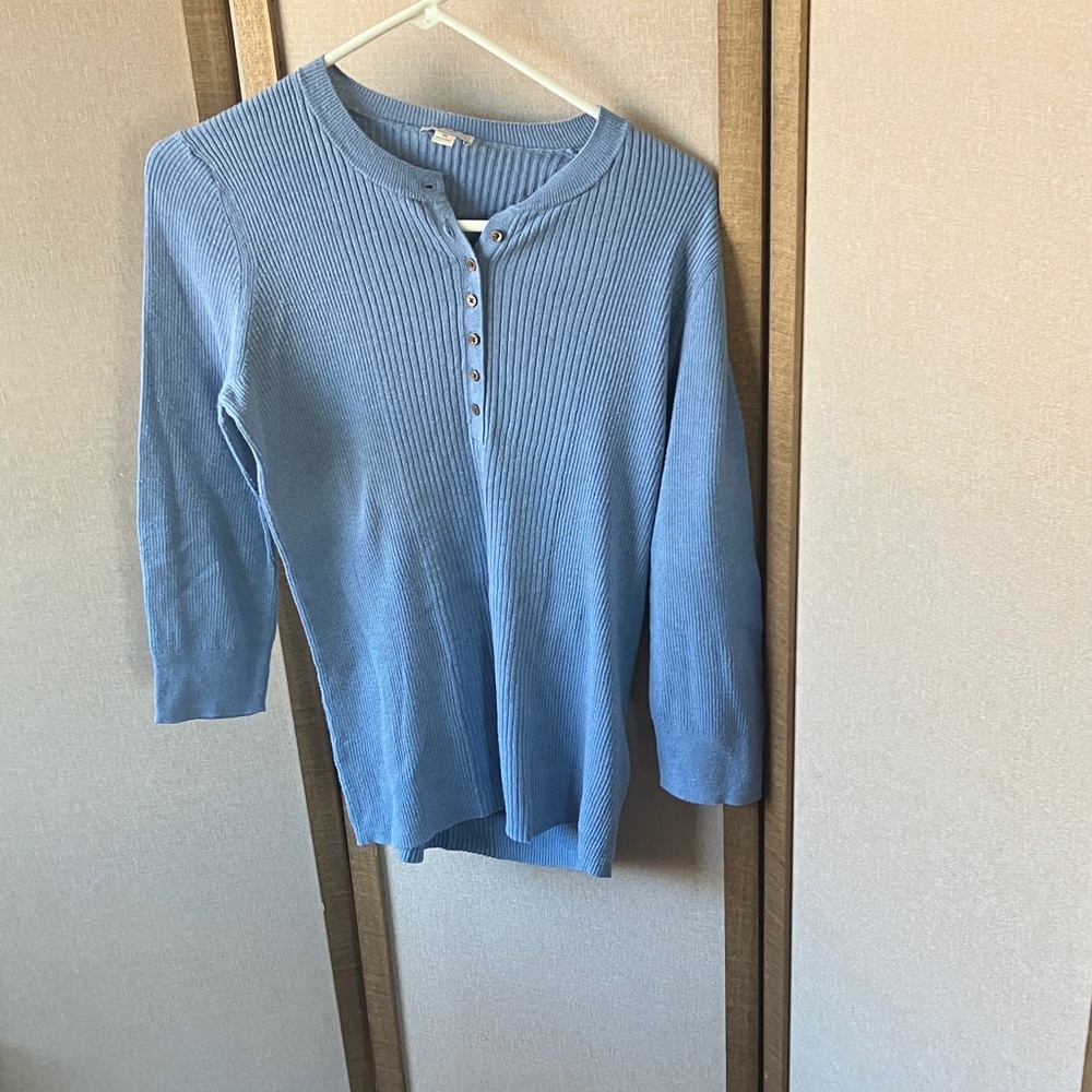 Vintage GAP Light Blue Knit Sweater XL